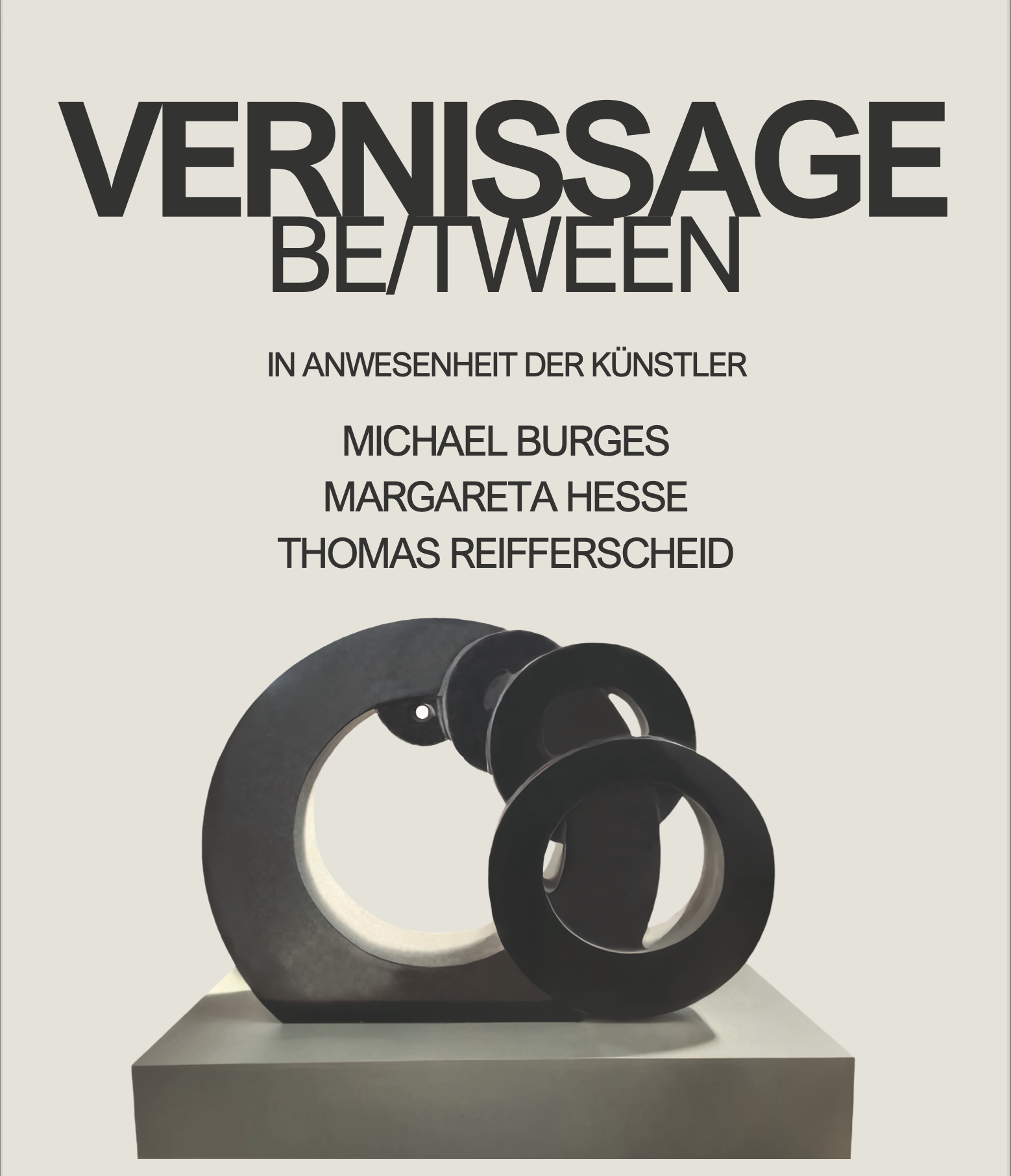 Vernissage - BE/TWEEN: November 16, 2024 - December 10, 2024